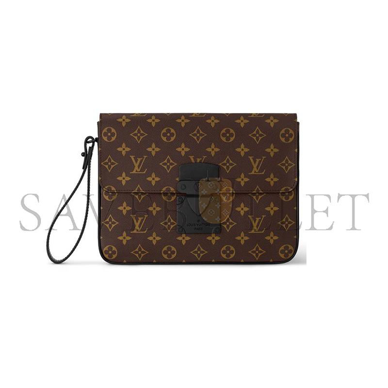 LOUIS VUITTON S LOCK 4A HANDBAG M80560 (27*21*3.5cm)